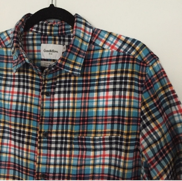 GOODFELLOWS & CO Standard Fit Flannel Shirt - Picture 3 of 6